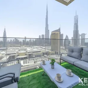  شقة Keyone - 3br With Maids In Downtown Views الإمارات العربية المتحدة